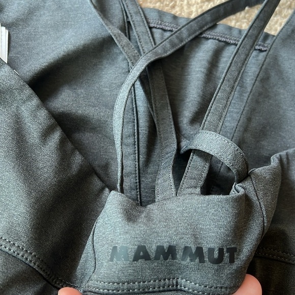 Mammut Vella Sports Bra Grey Strappy - Picture 5 of 8